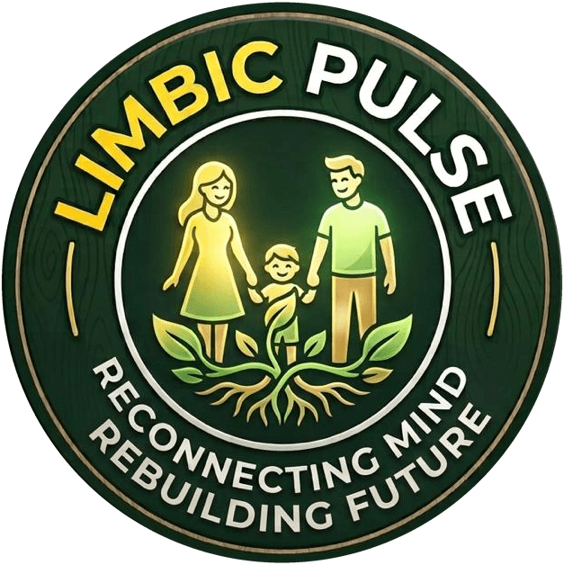Limbic Pulse Logo - Reconnecting Mind, Rebuilding Future